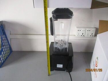 Потужний блендер NUTRI-BLENDER MAX 2000Вт для смузі, професійний стаціонарний міксер 2л Tritan, BPA-free, 9 швидкостей, цифровий таймер, з рецептурником