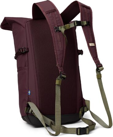 Складаний рюкзак Fjällräven High Coast Foldsack 24 л, колір taupe/blackberry
