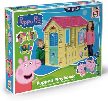Дитячий будиночок Peppa Pig для вулиці - міцний пластик, легка збірка, для дітей від 2 років (89503)
