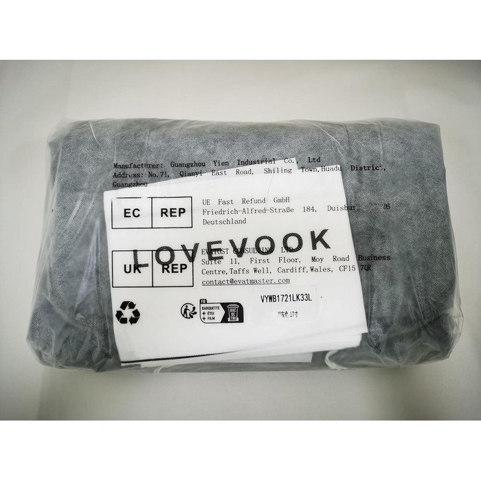 Рюкзак LOVEVOOK Rolltop для чоловіків і жінок, водонепроникний, для ноутбука 15,6'' – шкільний, дорожній, ручна поклажа для подорожей і бізнесу, чорний