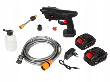 Акумуляторна мийка високого тиску BLOW 21V 260W 26 bar (5 м) з 2 акумуляторами
