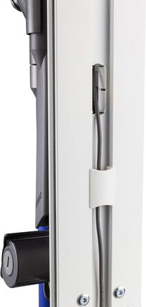 Підставка для пилососа Dyson з алюмінію біла HALTERUNGSPROFI, сумісна з Gen5detect, V15, V12, V11, V10, V8, V7, V6 (DVC-SST-01W)