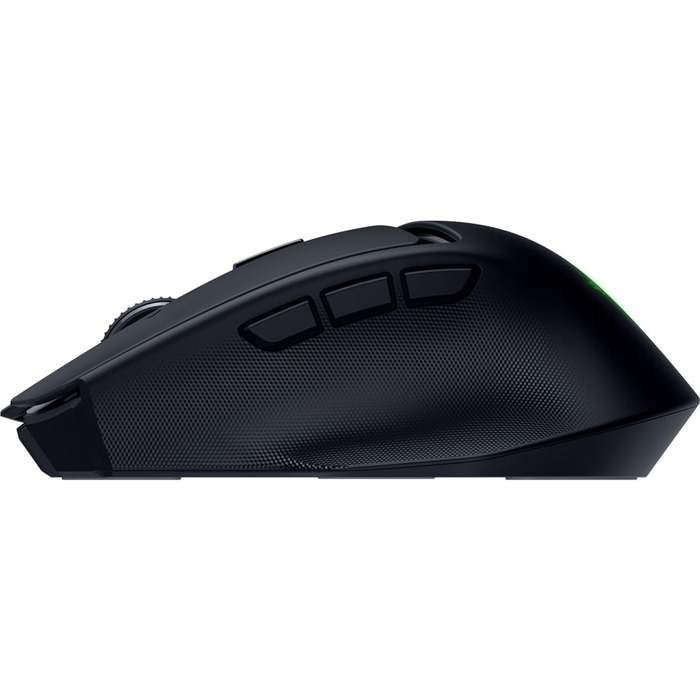 Бездротова ігрова миша Razer Basilisk Mobile AI Prompt Master, сенсор Focus X 18K, три режими підключення, перемикачі Gen-3, чорна
