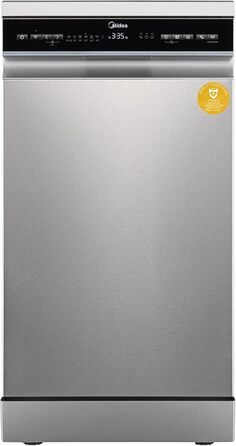 Посудомийна машина Midea SF 3.45N PRO: 9 комплектів, Wi-Fi, Inox, 45 см