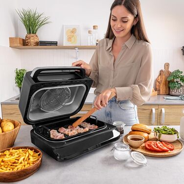Аерофритюрниця-гриль Cecotec Cecofry FireDome 6000, 6 л, 2400 Вт, 6 режимів приготування, 4 рівні гриля, з термостатом та датчиком температури