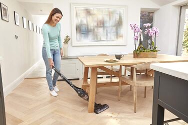 Автомобільний пилосос Black+Decker Dustbuster Flexi PD1200AV 12V, безмішковий, з гнучким шлангом, насадками та адаптером для прикурювача