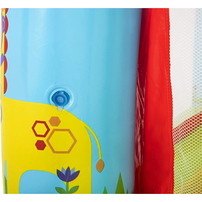 Надувний батут Bestway Fisher-Price Bouncetastic 175x173x135 см для дітей