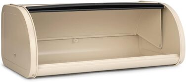 Контейнер для хліба Brabantia Rollbrotkasten з матової сталі, великий, Soft Beige