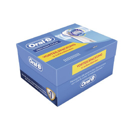 Смінні насадки для електричної зубної щітки Oral-B 3D, білі, 12 шт.