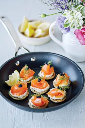 Сковорода Le Creuset антипригарна алюмінієва, 20 см, для всіх типів плит, індукція, антрацит/срібло