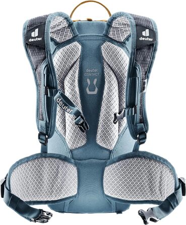 Дитячий рюкзак Deuter Attack 8 Jr з протектором, 8 л, кориця-блакитний, унісекс