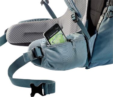 Рюкзак для туризму Deuter Futura 29 EL Extra Long, 29 л, графітовий