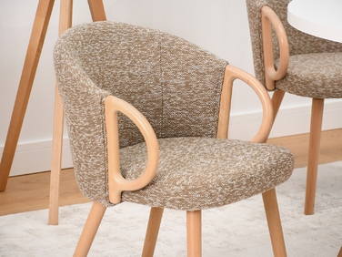 Стілець Mebel-Partner, тканина, бежевий, 1 шт.