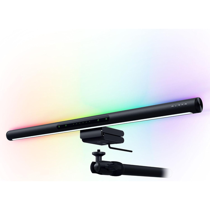 Razer Aether: Світлодіодна стрічка для монітора з RGB підсвічуванням - Чорний
