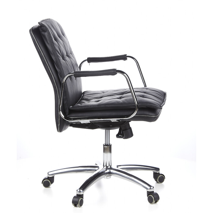 Офісне крісло / Крісло для керівника VILLA 10 Nappa Leather Black hjh OFFICE