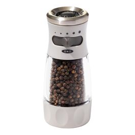 Керамічний млинок для перцю OXO Good Grips Contoured Mess-Free, сірий