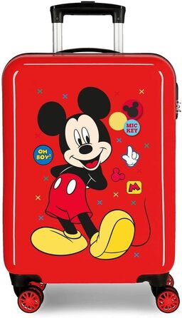 Дитяча валіза Disney Enjoy The Day, 40x55x20 см, червона