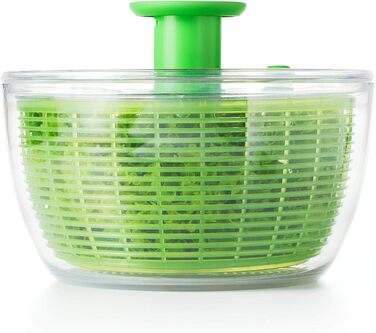 Салатниця-сушарка OXO Verde Salatschleuder зелена - професійна центрифуга для салату