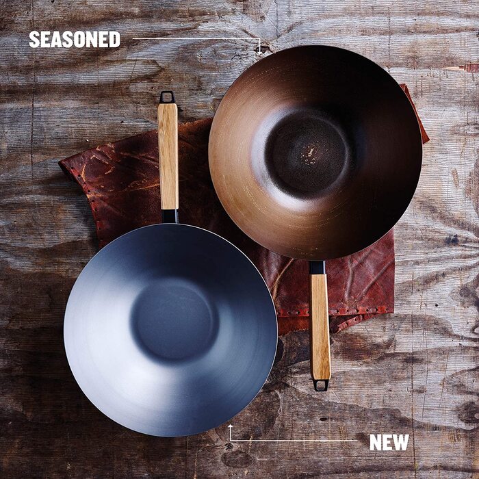 Сковорода вок Beka Nomad, сталева, 31 см