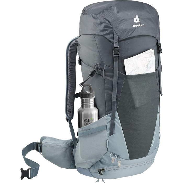 Туристичний рюкзак Deuter Futura 34 EL Extra Long, графітовий