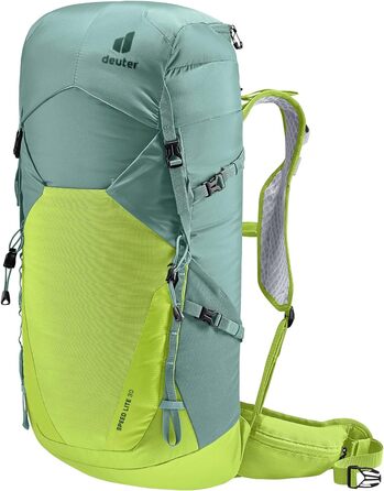 Рюкзак Deuter Speed Lite 30 літрів, легкий туристичний, jade-citrus