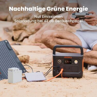 Портативна електростанція Jackery Explorer 240 V2, ємність 256 Wh, номінальна потужність 300 W
