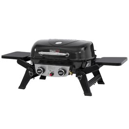 Складаний візок-підставка для газового гриля Royal Gourmet GT2005-G, мобільний стіл для настільного гриля з гаками та колесами, чорний