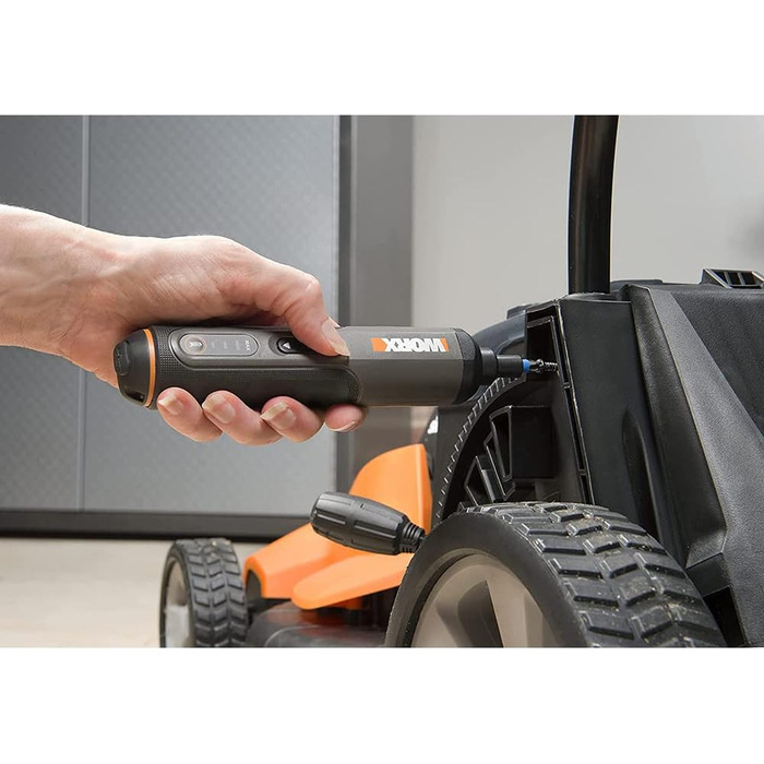 Міні-електричний шуруповерт WORX WX240 3.6V (4V max) з 3-рівневим регулюванням крутного моменту