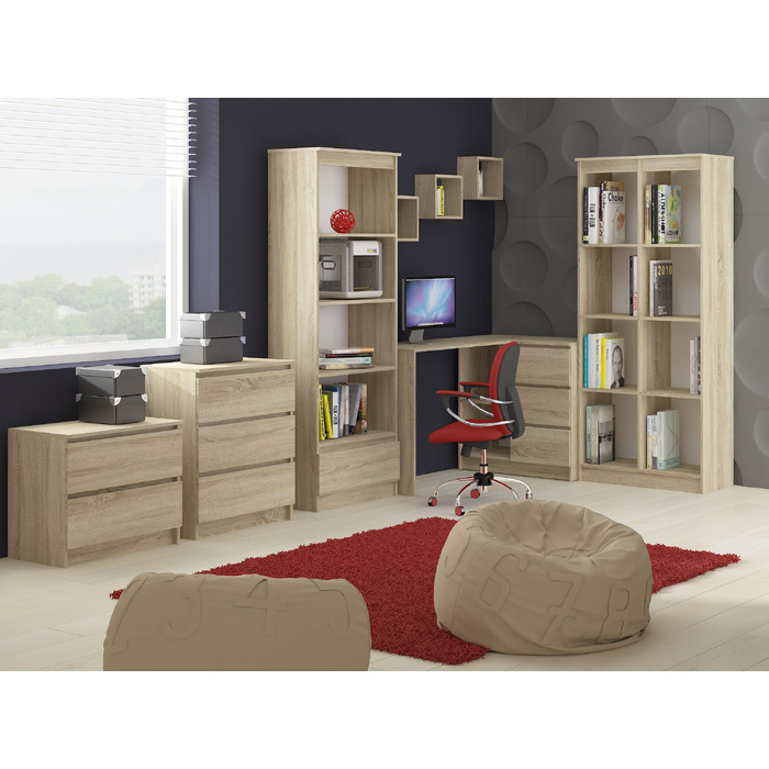 Стелаж Akord 60 x 180 x 35 см, дуб сонома