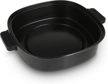 Аерофритюрниця Lauben Glass&Grill 3в1 5500BG, 5,5 л, скляний кошик, 6 програм, гриль і сковорода