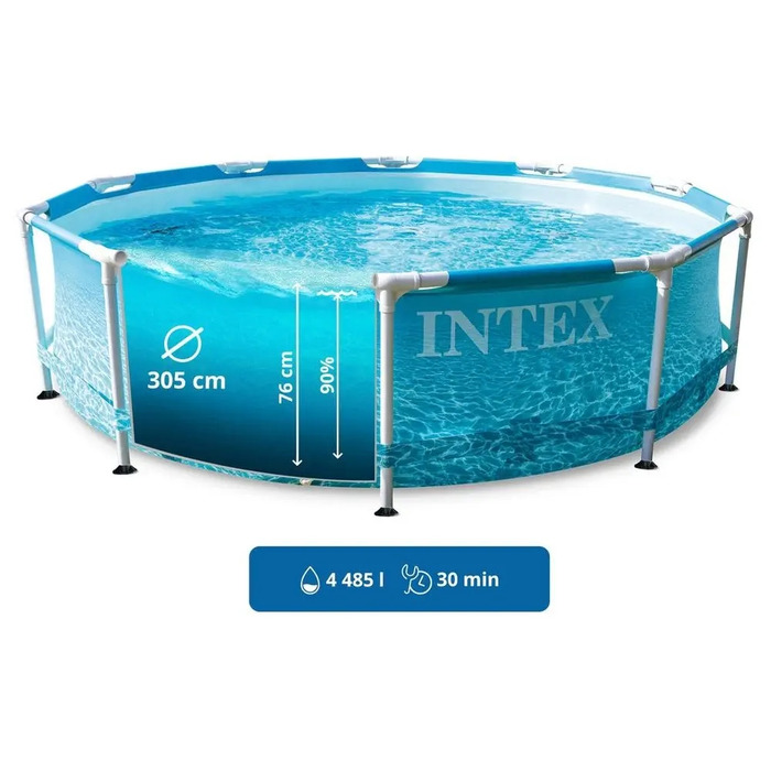 Каркасний круглий басейн Intex 305 x 305 см, 28208