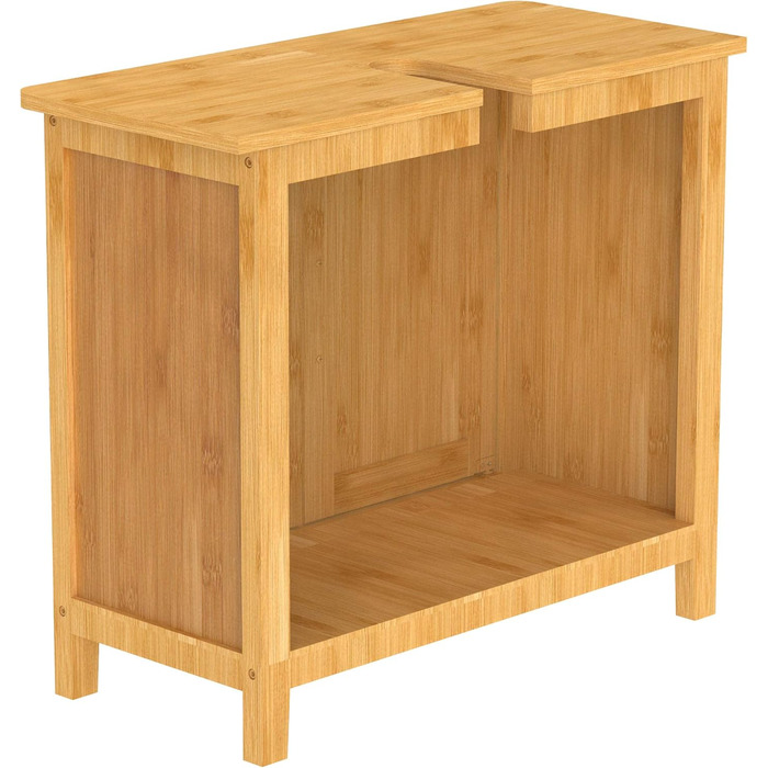 Підставка для ніг під умивальник EISL BMBA02-BH2 з бамбука, 35x45x35 см