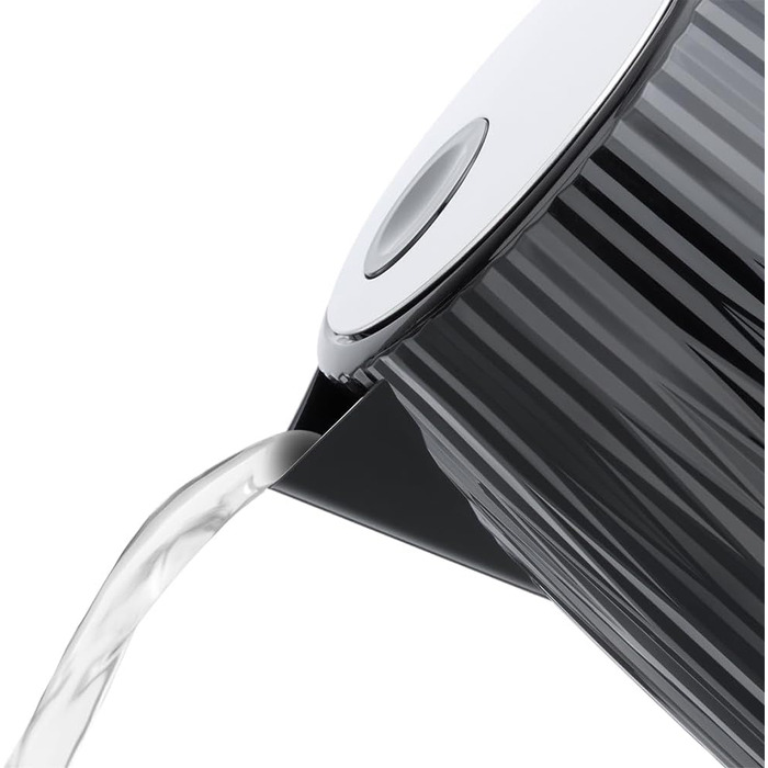 Електричний чайник Russell Hobbs Eden 1.7л 2400W, колір малиновий (Himbeere), нержавіюча сталь, з фільтром від накипу та індикатором рівня води, модель 27362-70