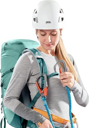 Жіночий туристичний рюкзак Deuter Trail 22 SL, 22 л, Glacier-deepsea для походів та скелелазіння