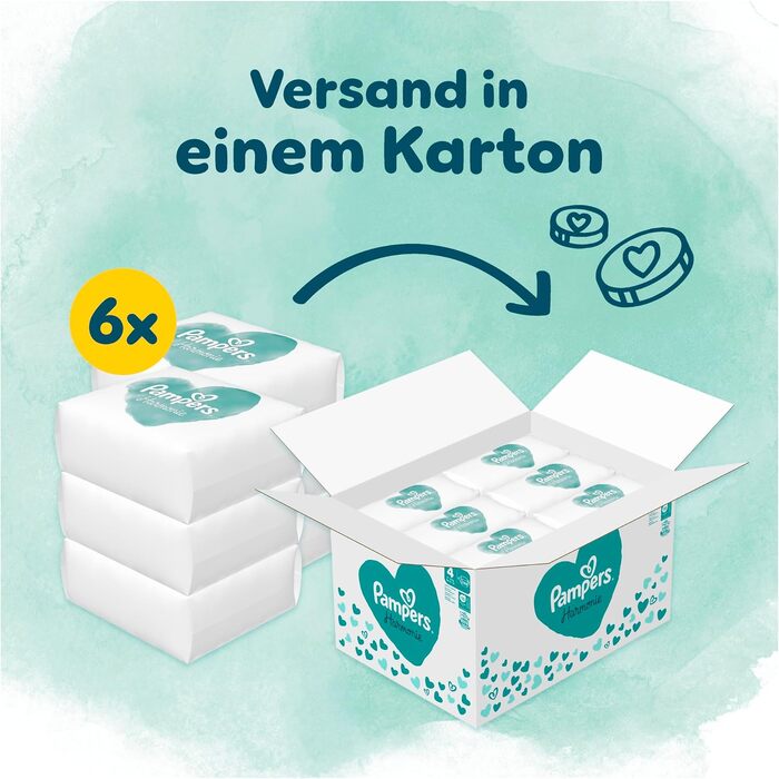 Підгузки Pampers Harmonie розмір 5 (11-16 кг), 152 шт, гіпоалергенні для ніжної шкіри