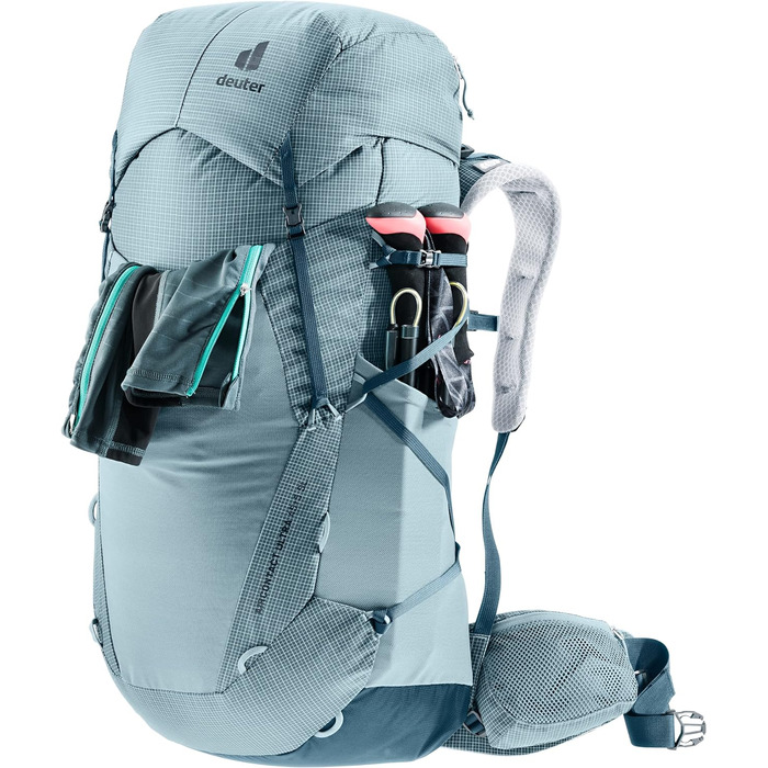 Жіночий ультралегкий трекінговий рюкзак Deuter Aircontact Ultra 45+5 л Dusk-Atlantic
