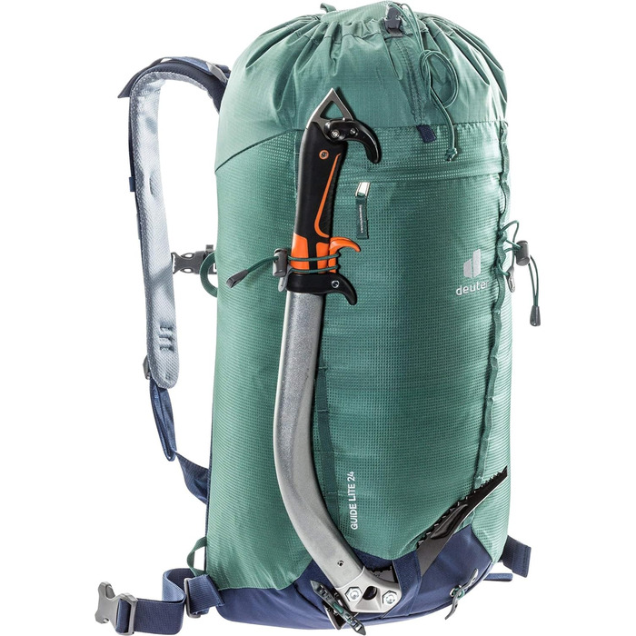 Рюкзак Deuter Guide Lite 24 л унісекс, сіро-зелений/синій, для туризму