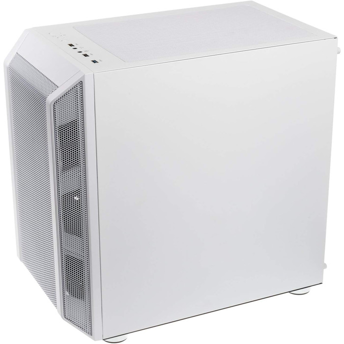 Корпус для ПК KOLINK Citadel Mesh Micro-ATX RGB, білий, з прозорою боковою панеллю, скляний, компактний, підсвітка, для комп'ютера