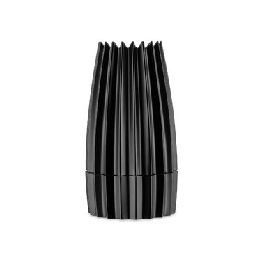 Млинок для солі, перцю та спецій Alessi WAL03 B Grind, чавунний алюміній, чорний