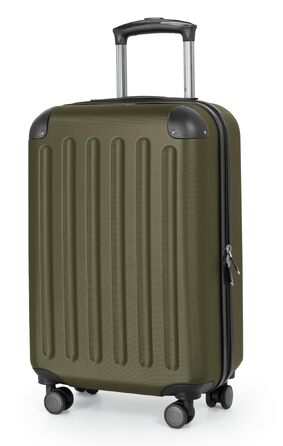 Набір валіз Hauptstadtkoffer Spree 3 шт. (S/M/L) з цифровим індикатором та QR-кодом - 55/65/75 см, ABS, розширюваний об'єм, TSA