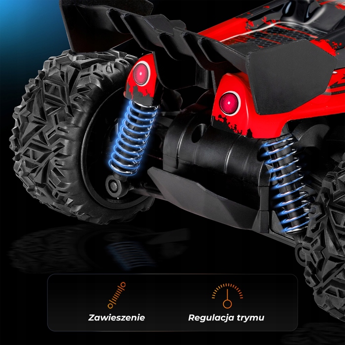 Радіокерований монстр-трак Overmax X-Gravel RC 1:20 (швидкість до 20 км/год)