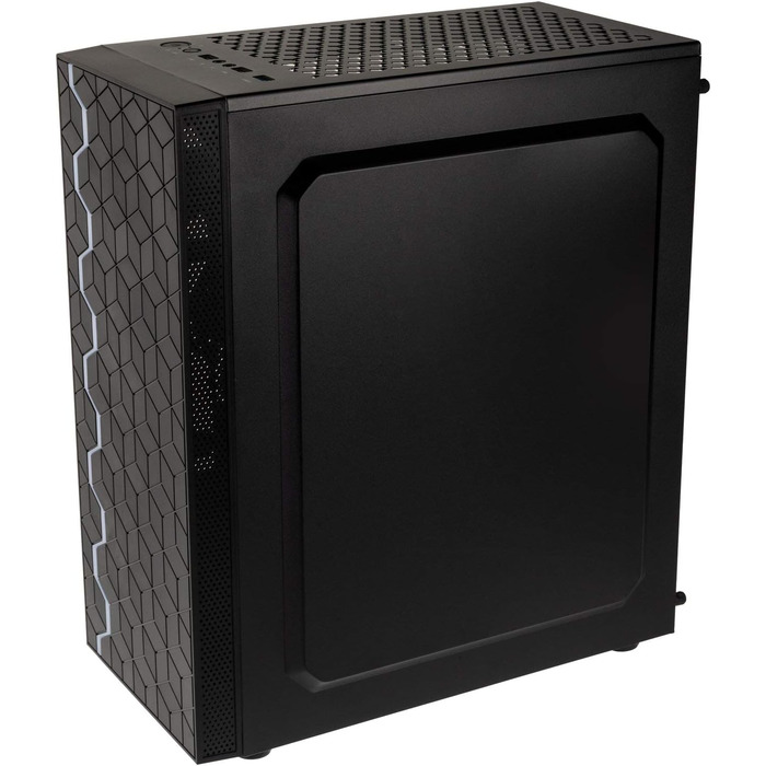 Корпус для ПК Kolink Inspire K8 ARGB Midi-Tower, загартоване скло, чорний, ігровий комп'ютерний корпус з підсвічуванням RGB
