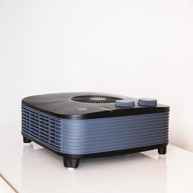 Електричний обігрівач Cecotec ReadyWarm Force, 2000W, чорний. Регульований термостат, 2 режими потужності, 3 режими роботи, зона покриття до 20м²
