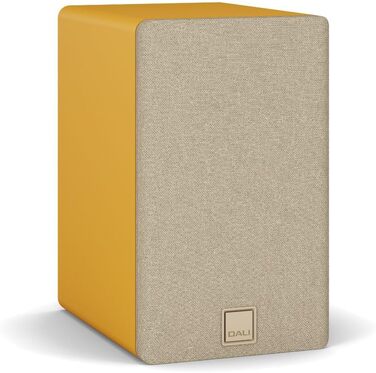 DALI KUPID Premium поличкові Hi-Fi колонки пасивного типу, пара, карамельно-білий (жовтий) – з настінним кріпленням