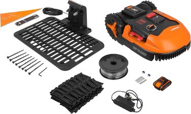 Робот-газонокосарка WORX Landroid L WR147E для газонів до 1000 м², акумуляторна, плаваюча дека, тиха робота
