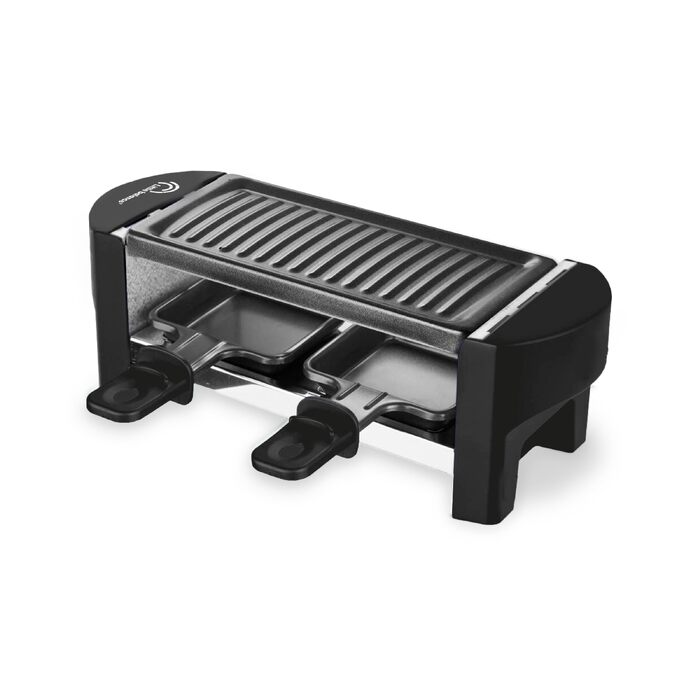 Раклютниця Little Balance 8559 Black Jura для 1-2 осіб, антипригарне покриття, 320 Вт, чорна