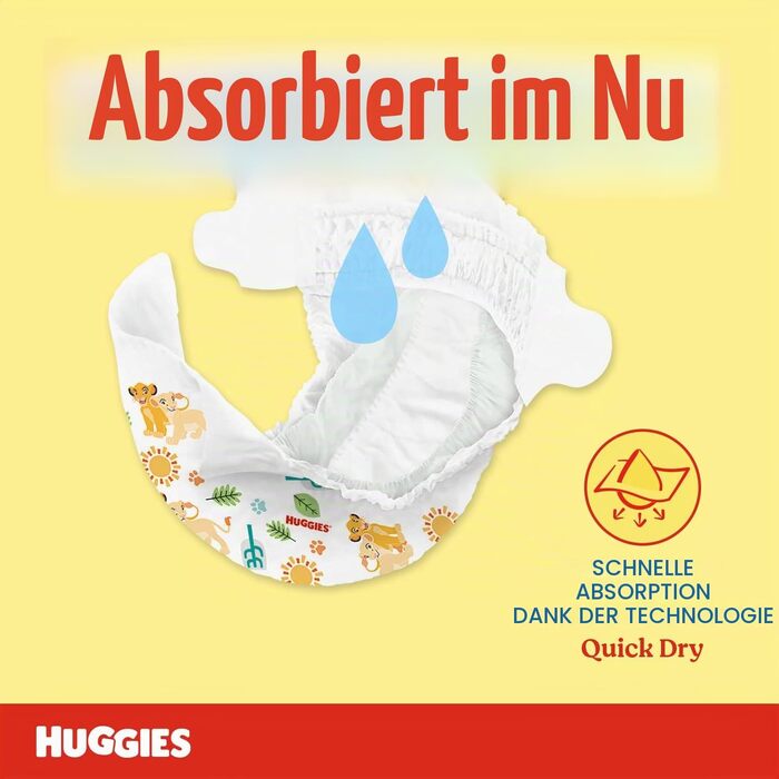Підгузки Huggies Unistar, розмір 6 (15-30 кг), 72 шт.