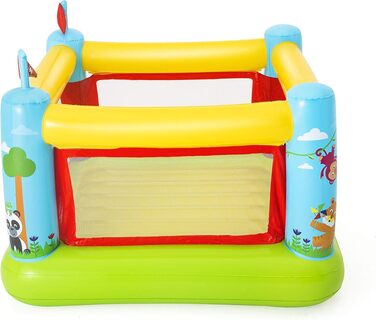 Надувний батут Bestway Fisher-Price Bouncetastic 175x173x135 см для дітей