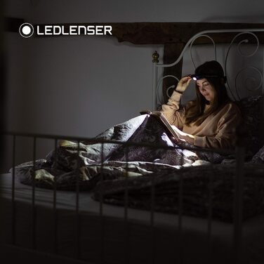 Налобний ліхтар Ledlenser H5 Core, 350 люмен, IP67, фокусування, на батарейках AA, дальність 160 м