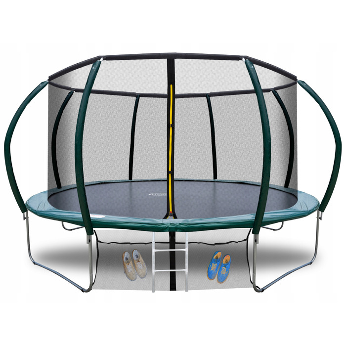 Батут із захисною сіткою FIT-NET 374 см FT 12 (365-374 см)